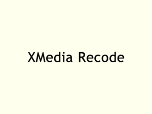 XMedia Recode funziona con tutti i formati audio e video
