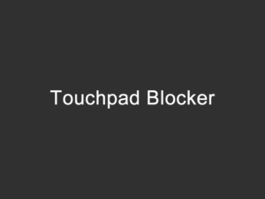Touchpad Blocker impedisce al cursore di saltare